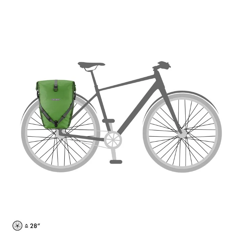 Ortlieb Backroller Plus 40L Rear Pannier Bags in Lime Green-4